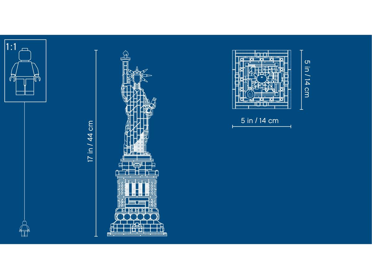 LEGO Architecture Vrijheidsbeeld - 21042