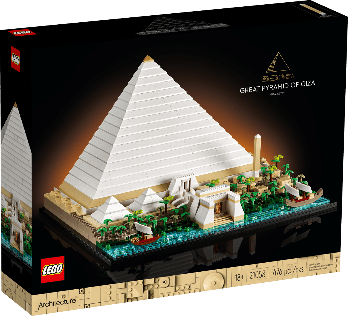 LEGO Architecture Grote Piramide van Gizeh - 21058