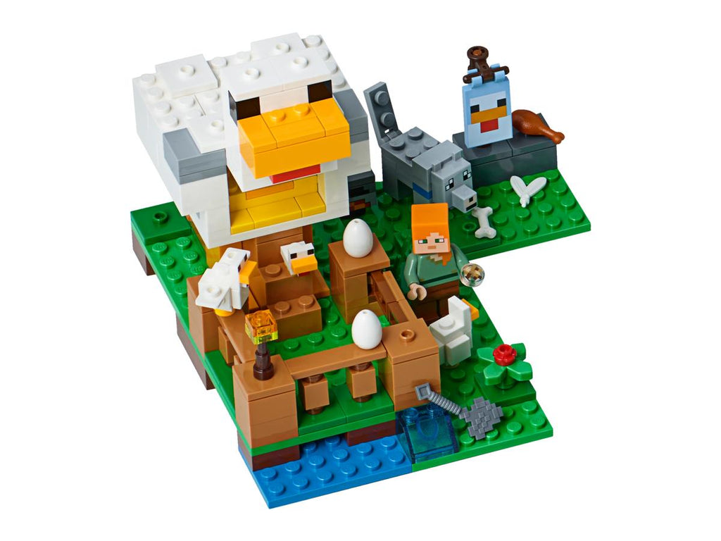 LEGO Minecraft Het kippenhok - 21140