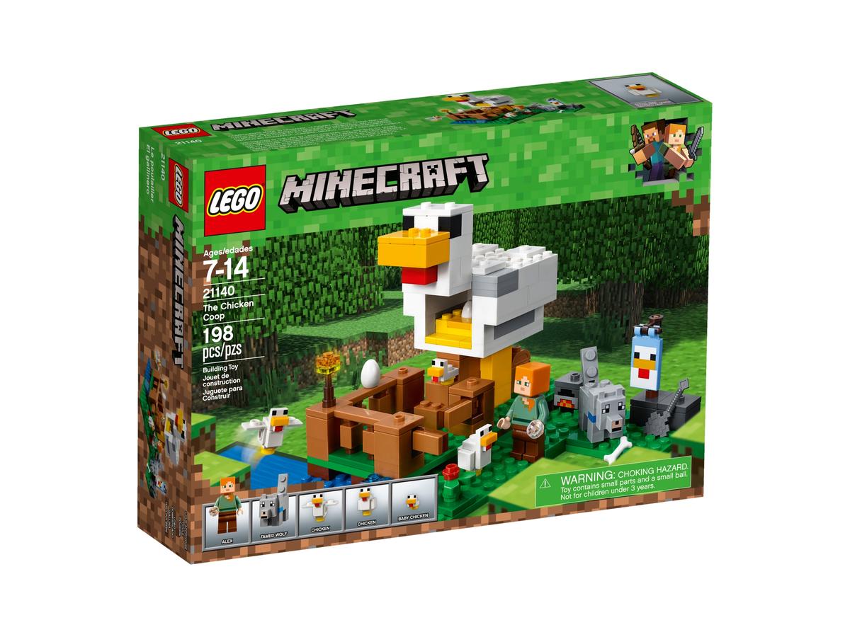 LEGO Minecraft Het kippenhok - 21140