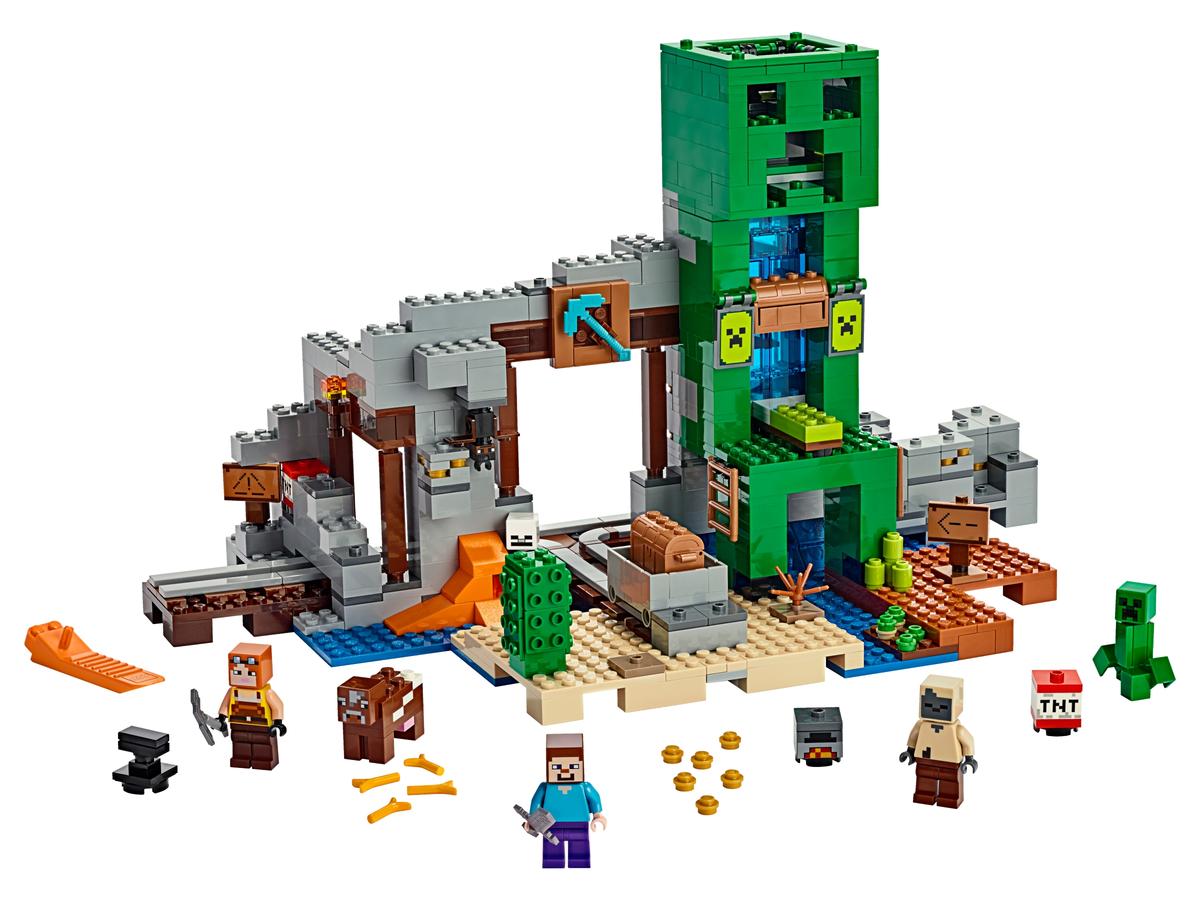 LEGO Minecraft De Creeper mijn - 21155