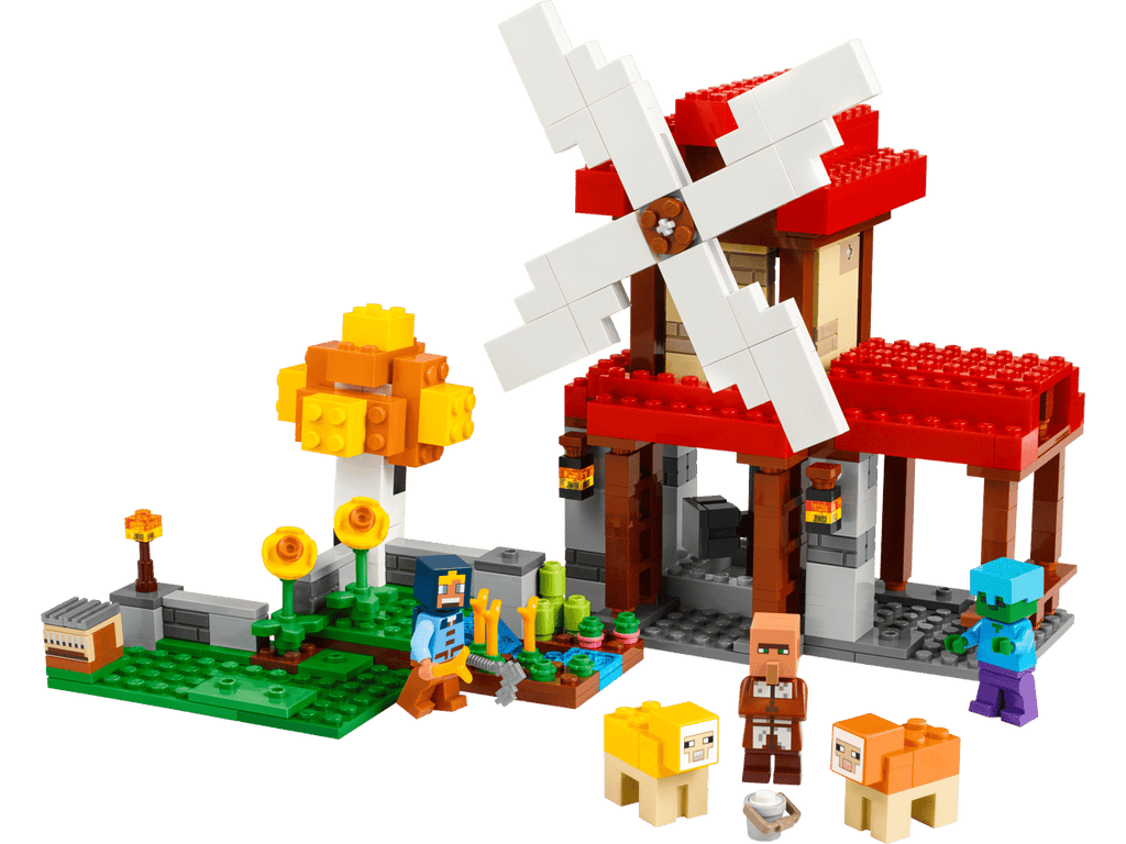LEGO Minecraft De windmolenboerderij - 21262