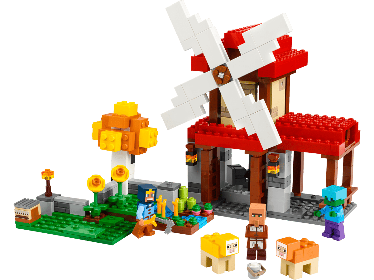 LEGO Minecraft De windmolenboerderij - 21262