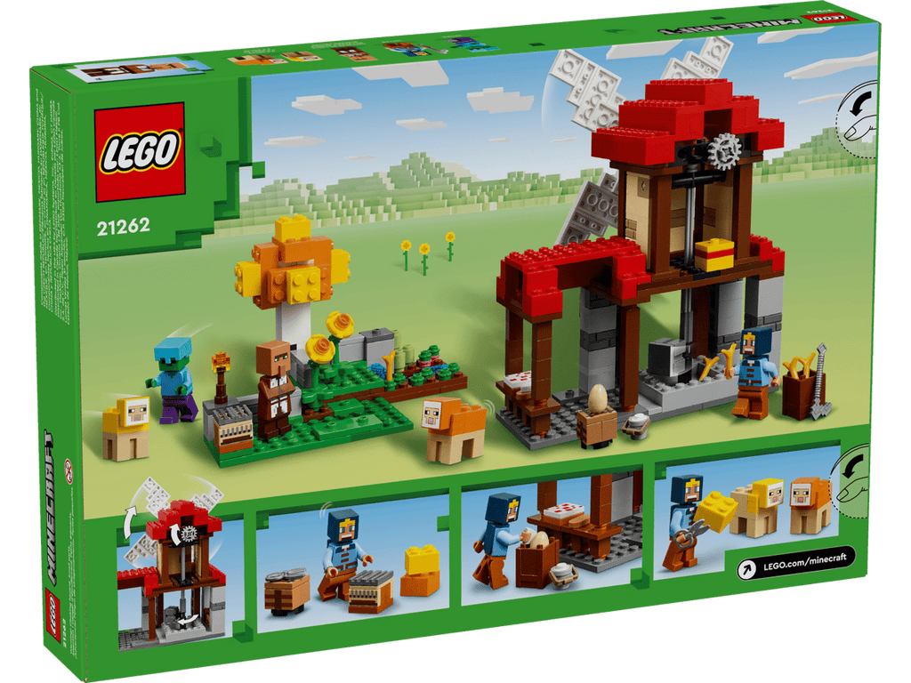 LEGO Minecraft De windmolenboerderij - 21262