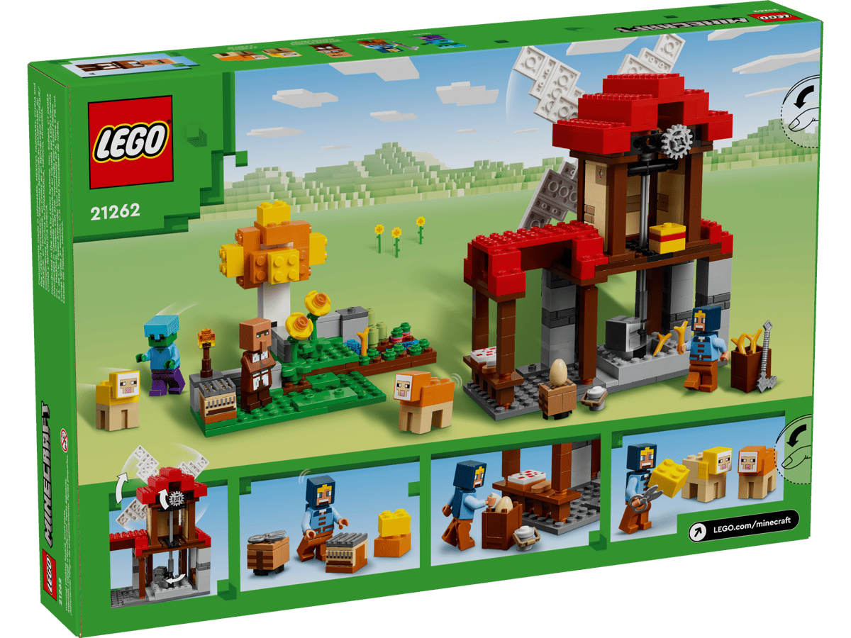 LEGO Minecraft De windmolenboerderij - 21262