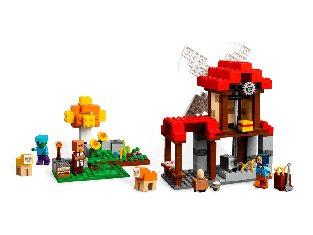 LEGO Minecraft De windmolenboerderij - 21262