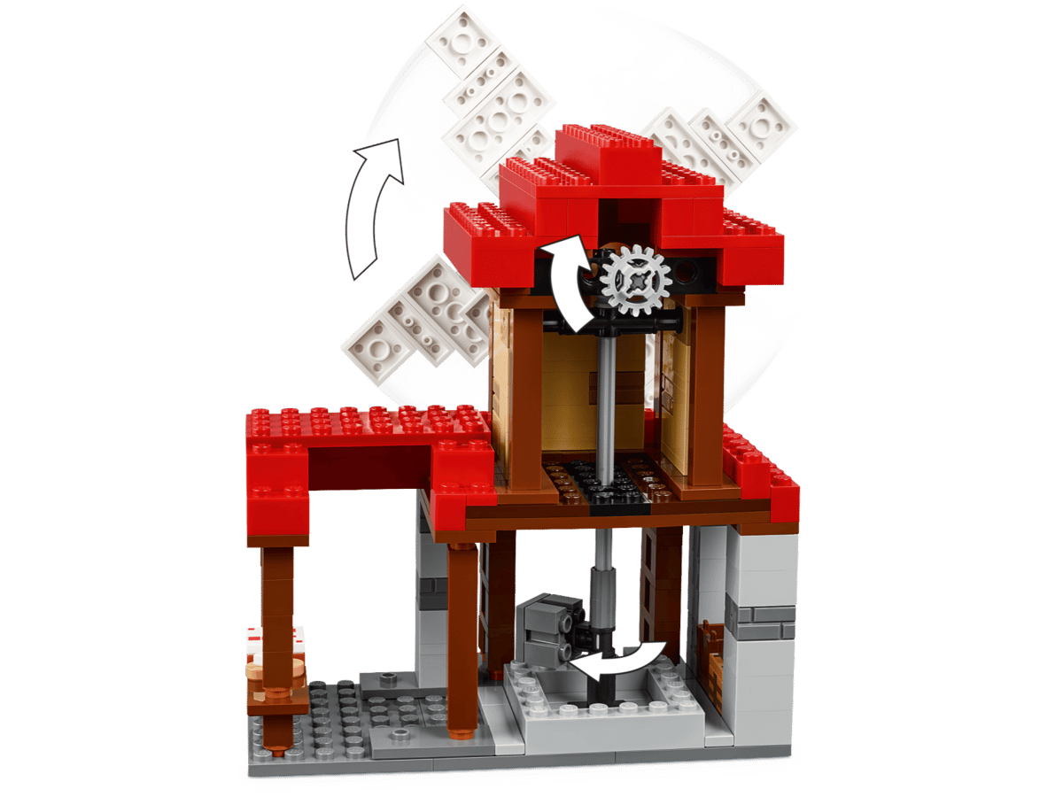 LEGO Minecraft De windmolenboerderij - 21262