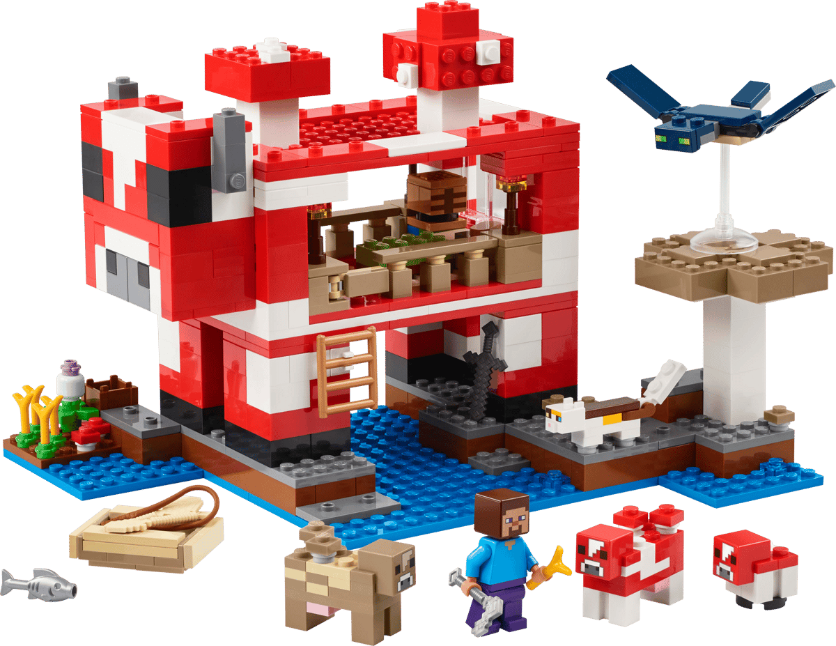 LEGO Minecraft Het Mooshroom huis - 21270