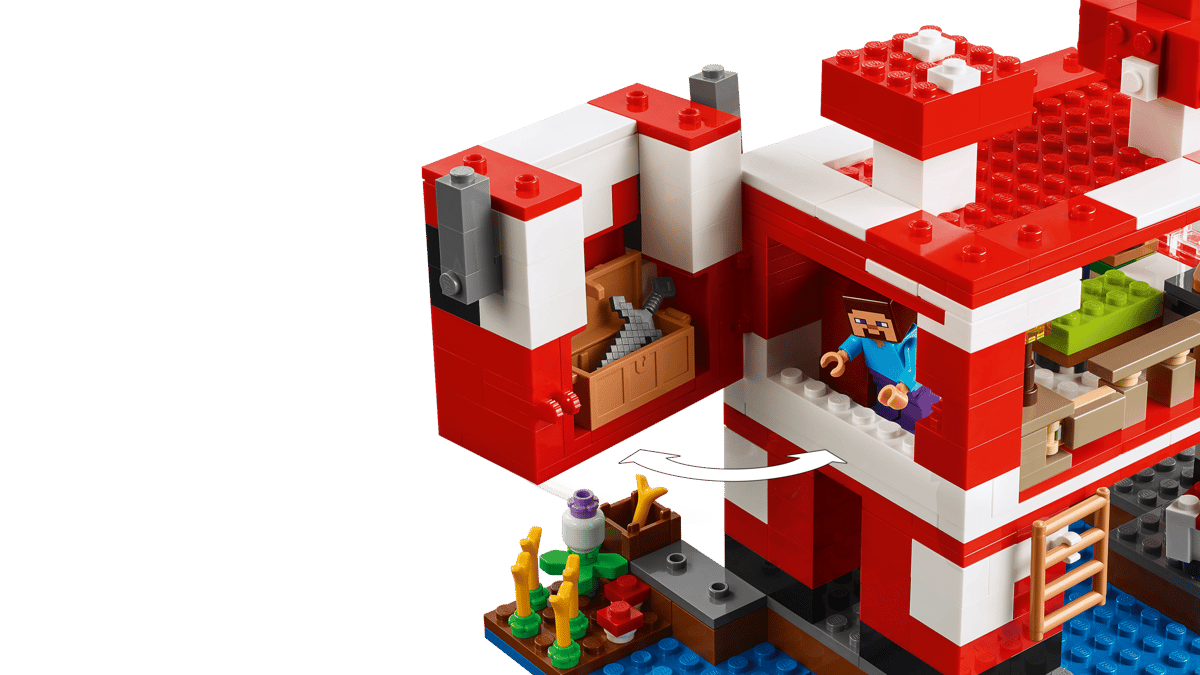 LEGO Minecraft Het Mooshroom huis - 21270