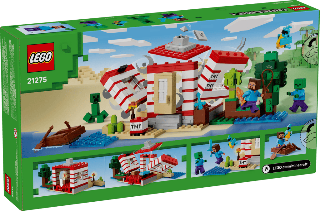 LEGO Minecraft Het TNT junglehuis - 21275