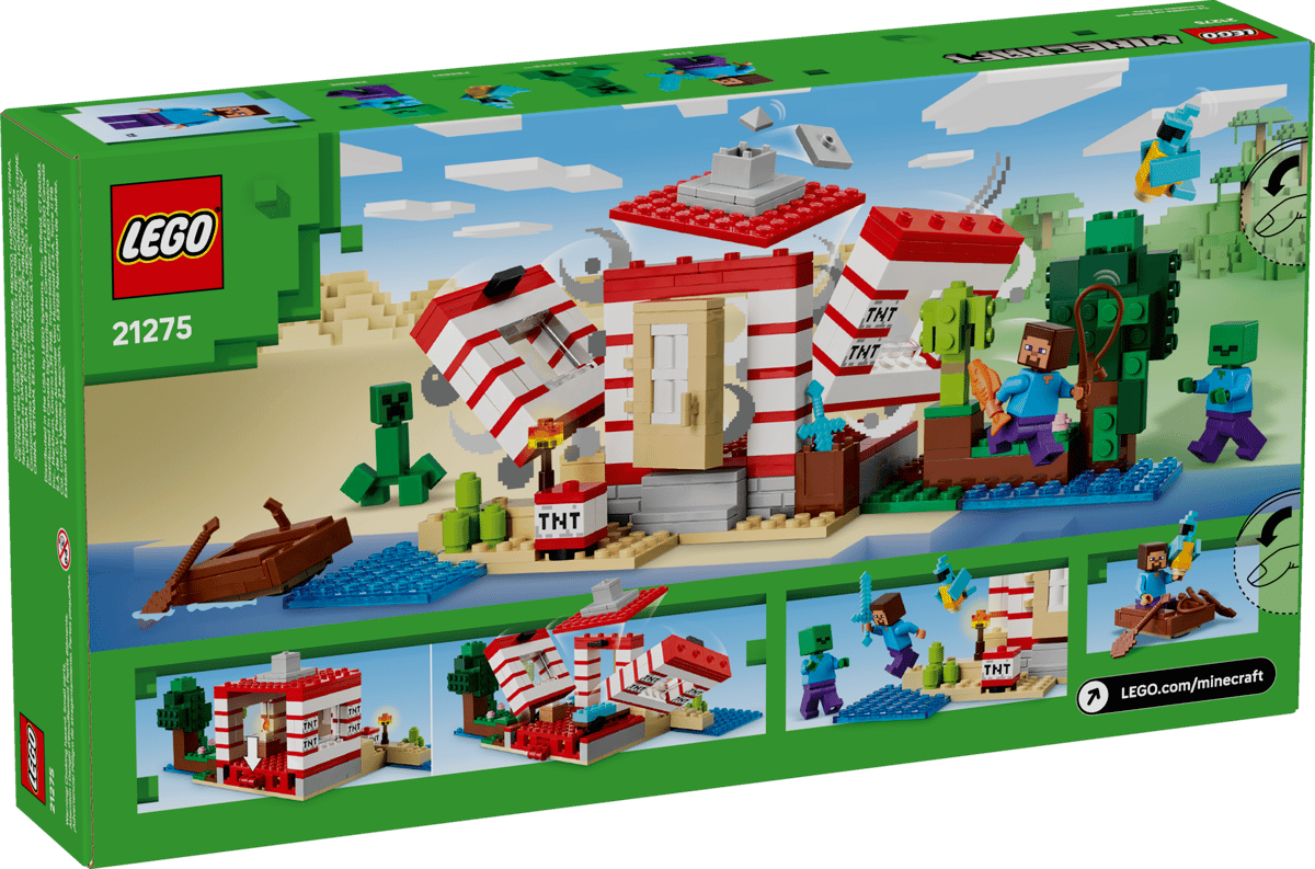 LEGO Minecraft Het TNT junglehuis - 21275