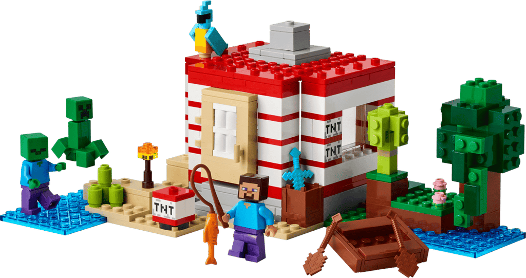 LEGO Minecraft Het TNT junglehuis - 21275