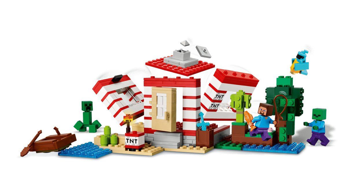 LEGO Minecraft Het TNT junglehuis - 21275
