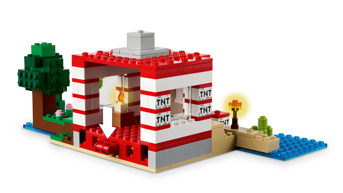 LEGO Minecraft Het TNT junglehuis - 21275
