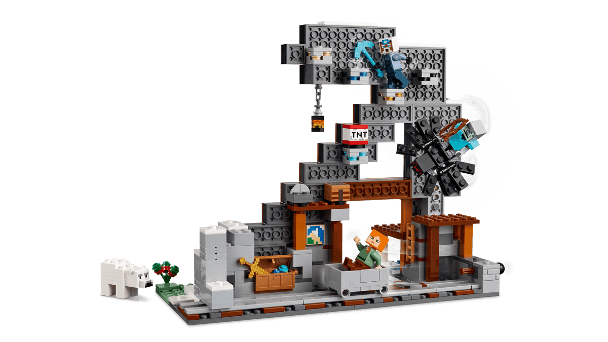 LEGO Minecraft De Pikhouweelmijn - 21277