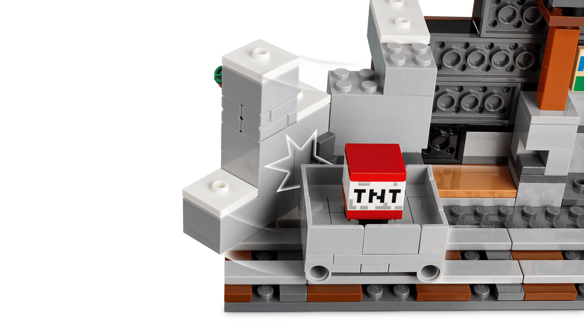 LEGO Minecraft De Pikhouweelmijn - 21277