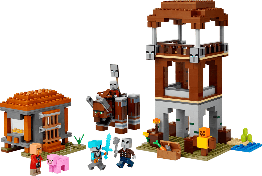 LEGO Minecraft De Plunderaar Buitenpost en Verwoester - 21278