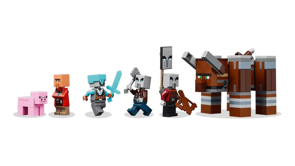 LEGO Minecraft De Plunderaar Buitenpost en Verwoester - 21278