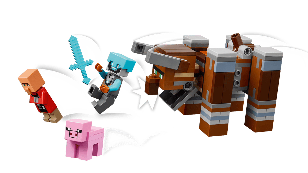 LEGO Minecraft De Plunderaar Buitenpost en Verwoester - 21278