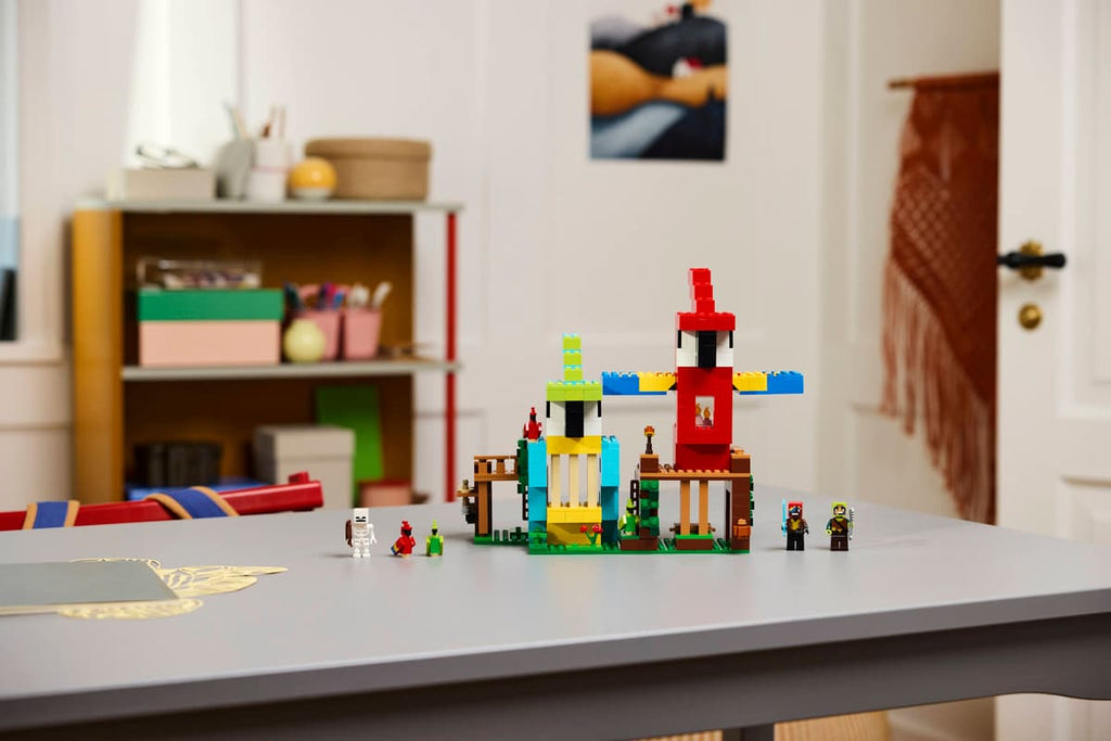 LEGO Minecraft De Papegaaienhuizen - 21282