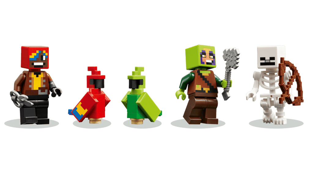 LEGO Minecraft De Papegaaienhuizen - 21282