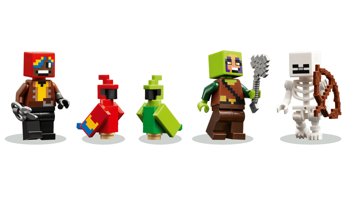 LEGO Minecraft De Papegaaienhuizen - 21282