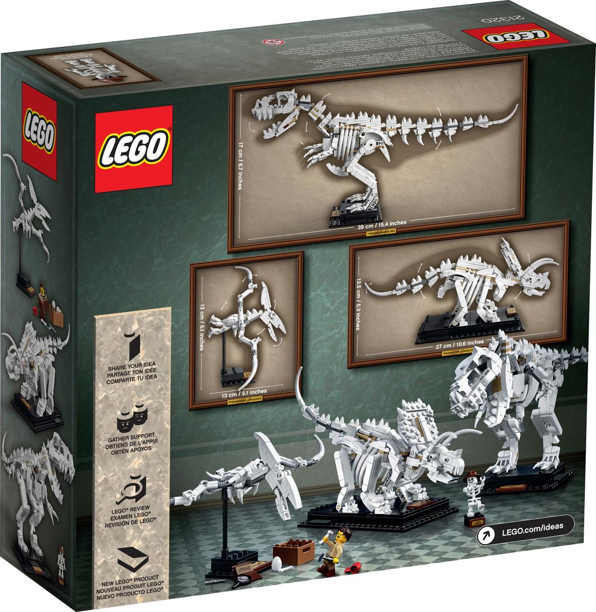 LEGO Ideas Dinosaurusfossielen - 21320