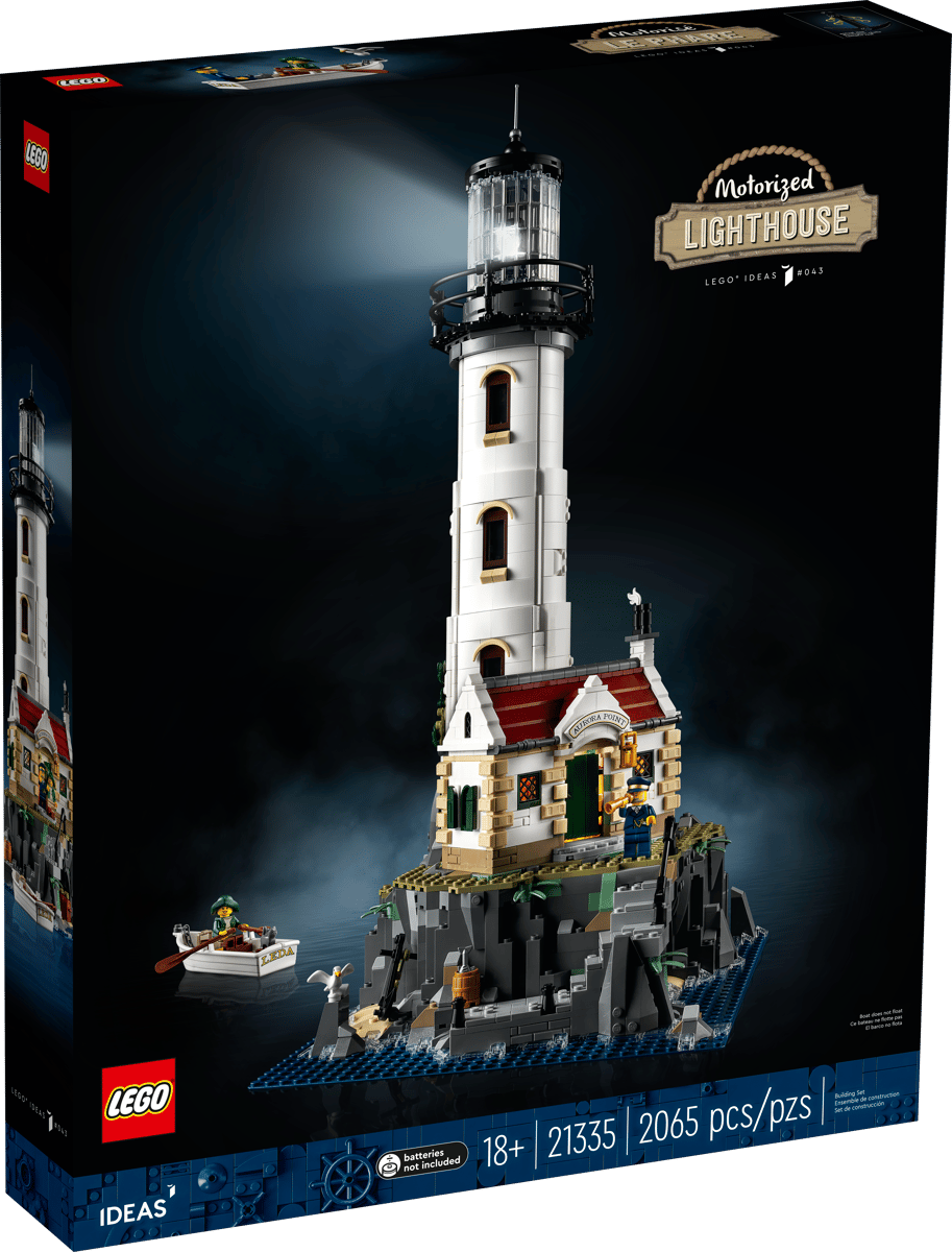 LEGO Ideas Gemotoriseerde vuurtoren - 21335