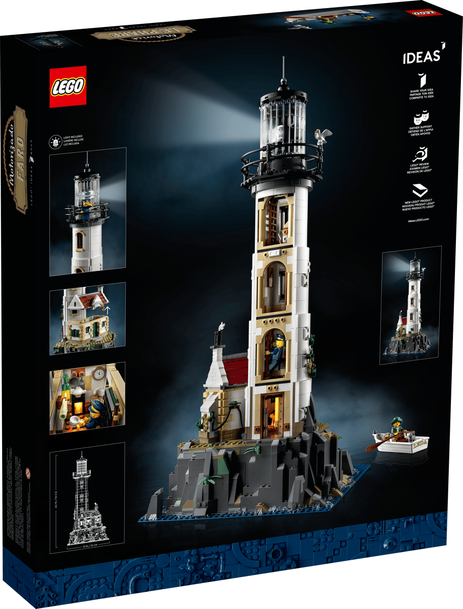 LEGO Ideas Gemotoriseerde vuurtoren - 21335
