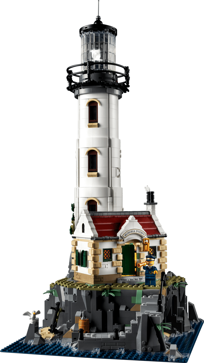 LEGO Ideas Gemotoriseerde vuurtoren - 21335