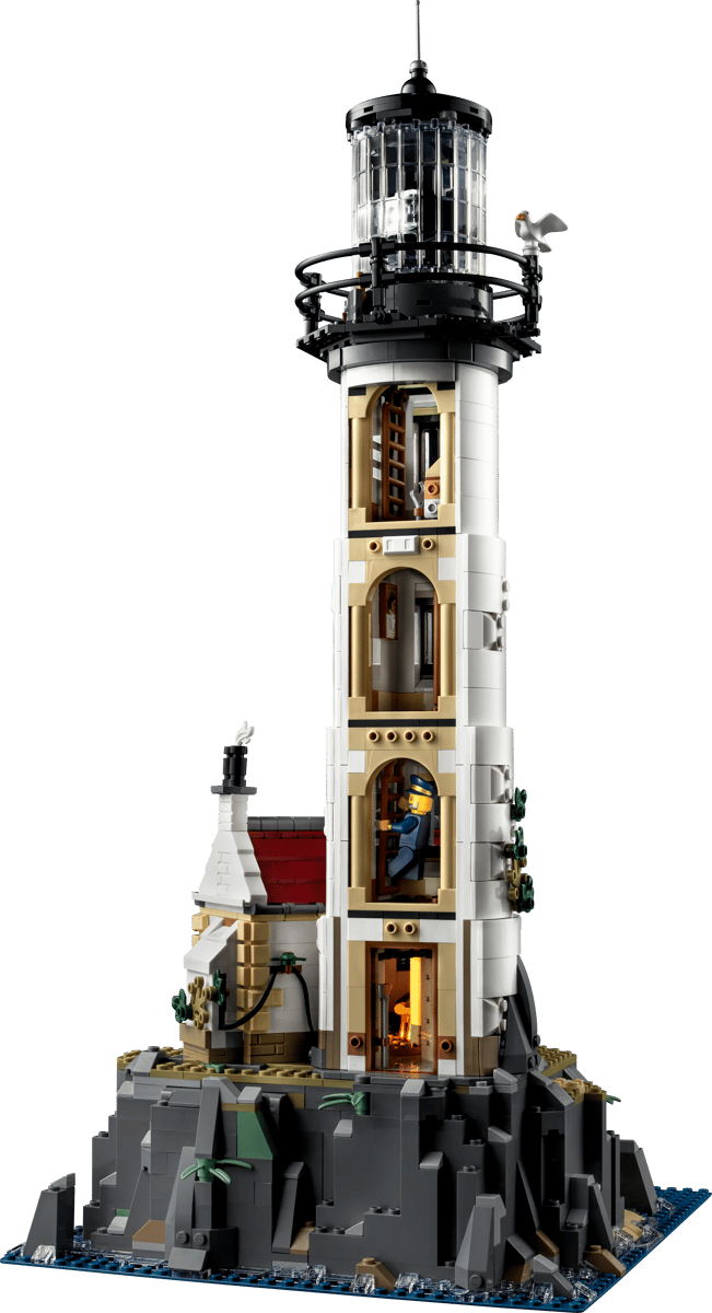 LEGO Ideas Gemotoriseerde vuurtoren - 21335