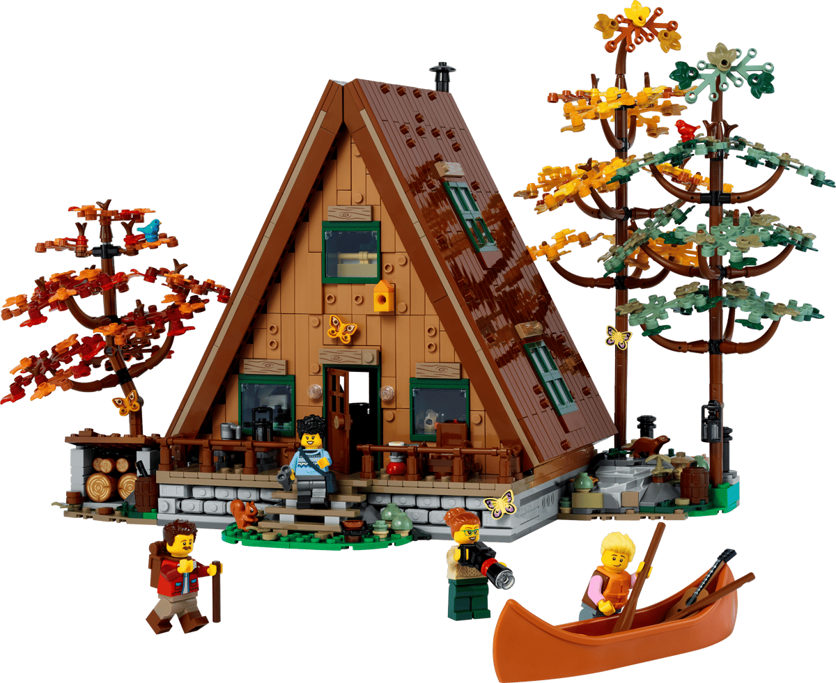 LEGO Ideas A-Frame Boshut - 21338