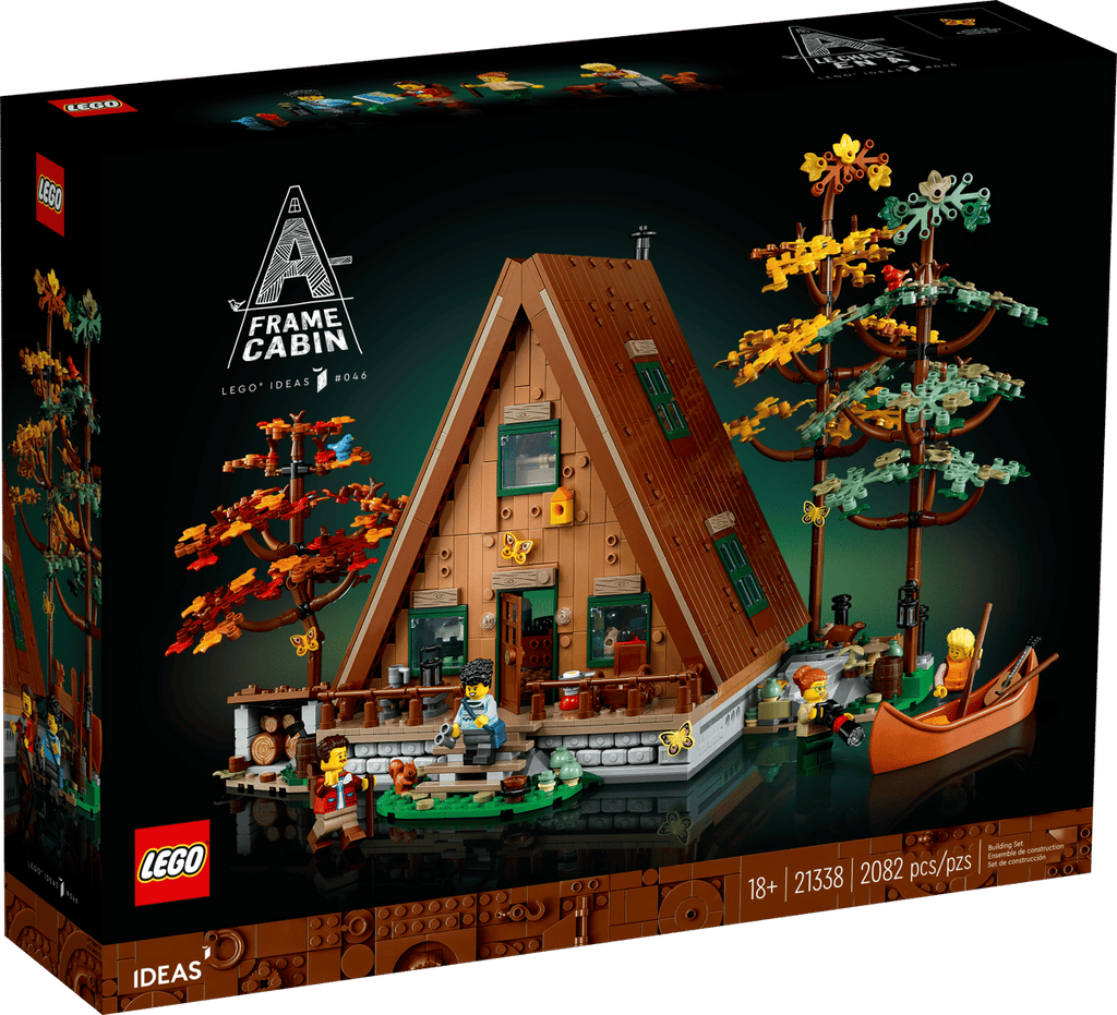 LEGO Ideas A-Frame Boshut - 21338