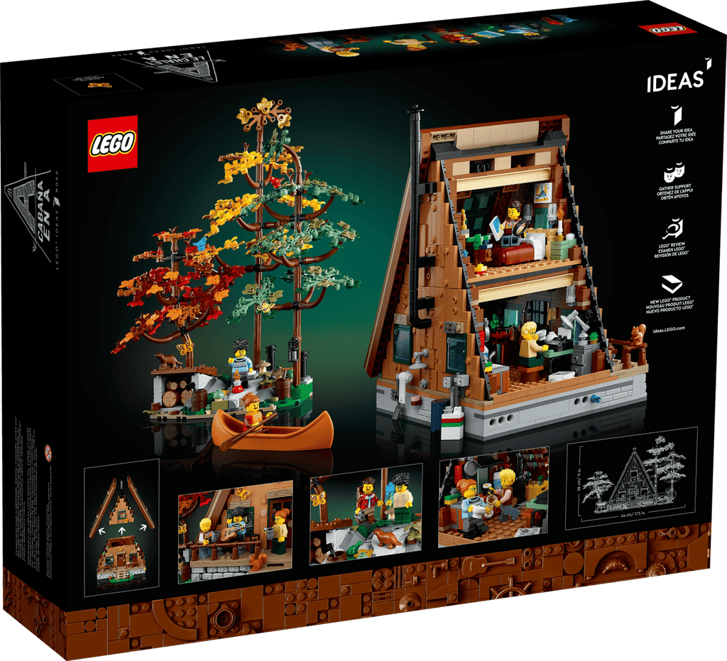 LEGO Ideas A-Frame Boshut - 21338