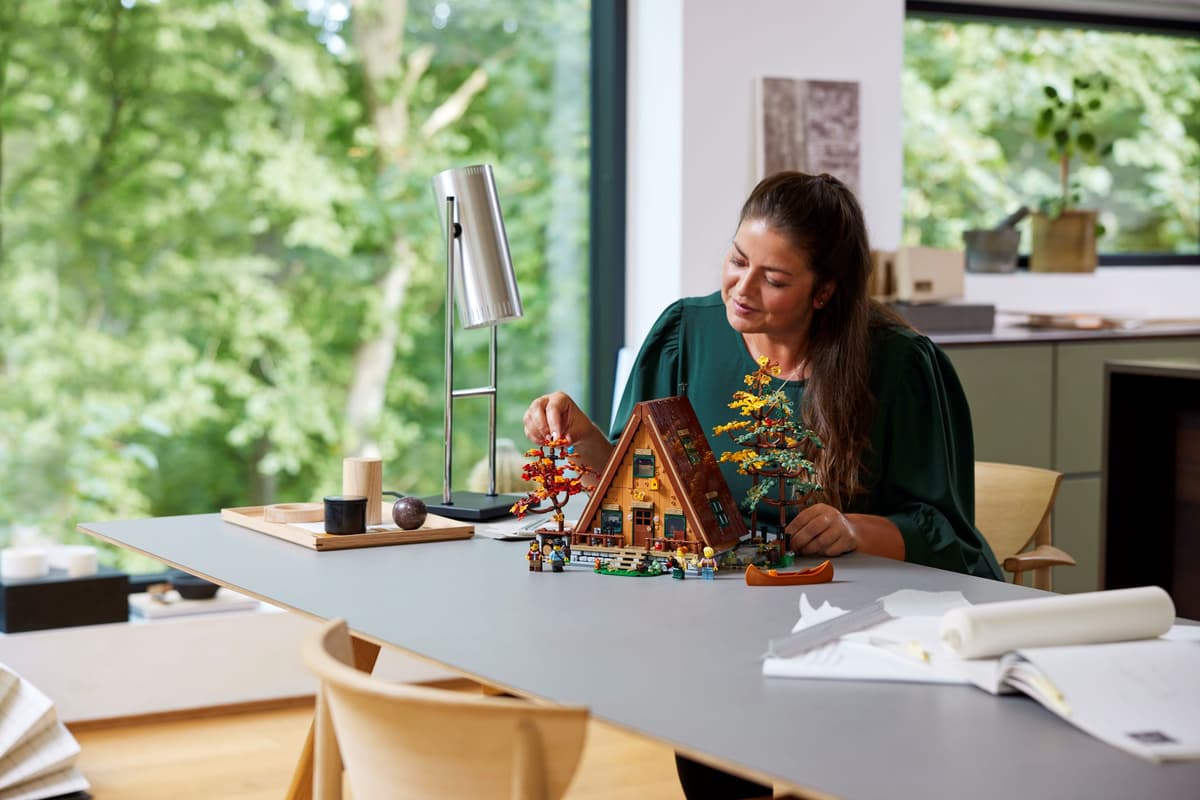 LEGO Ideas A-Frame Boshut - 21338