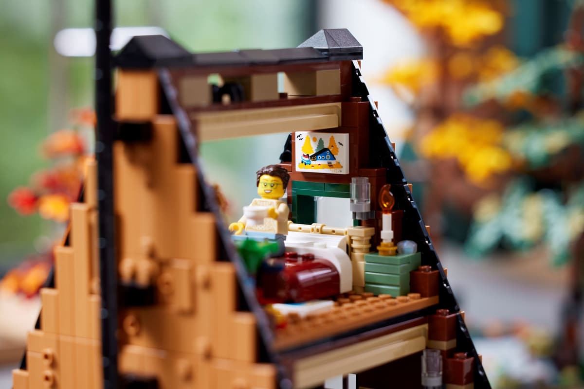 LEGO Ideas A-Frame Boshut - 21338