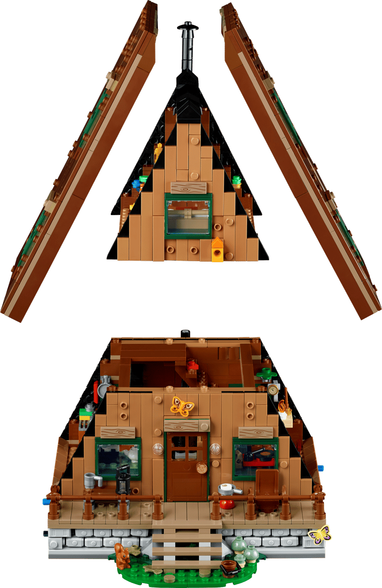LEGO Ideas A-Frame Boshut - 21338