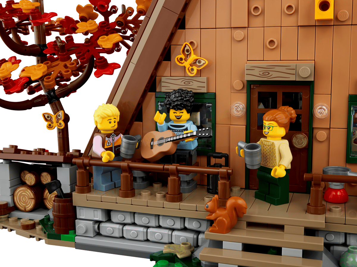 LEGO Ideas A-Frame Boshut - 21338