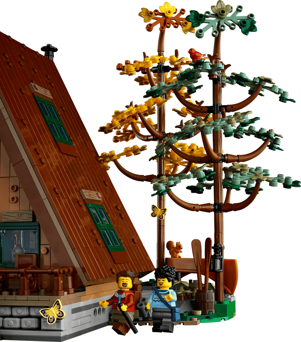 LEGO Ideas A-Frame Boshut - 21338