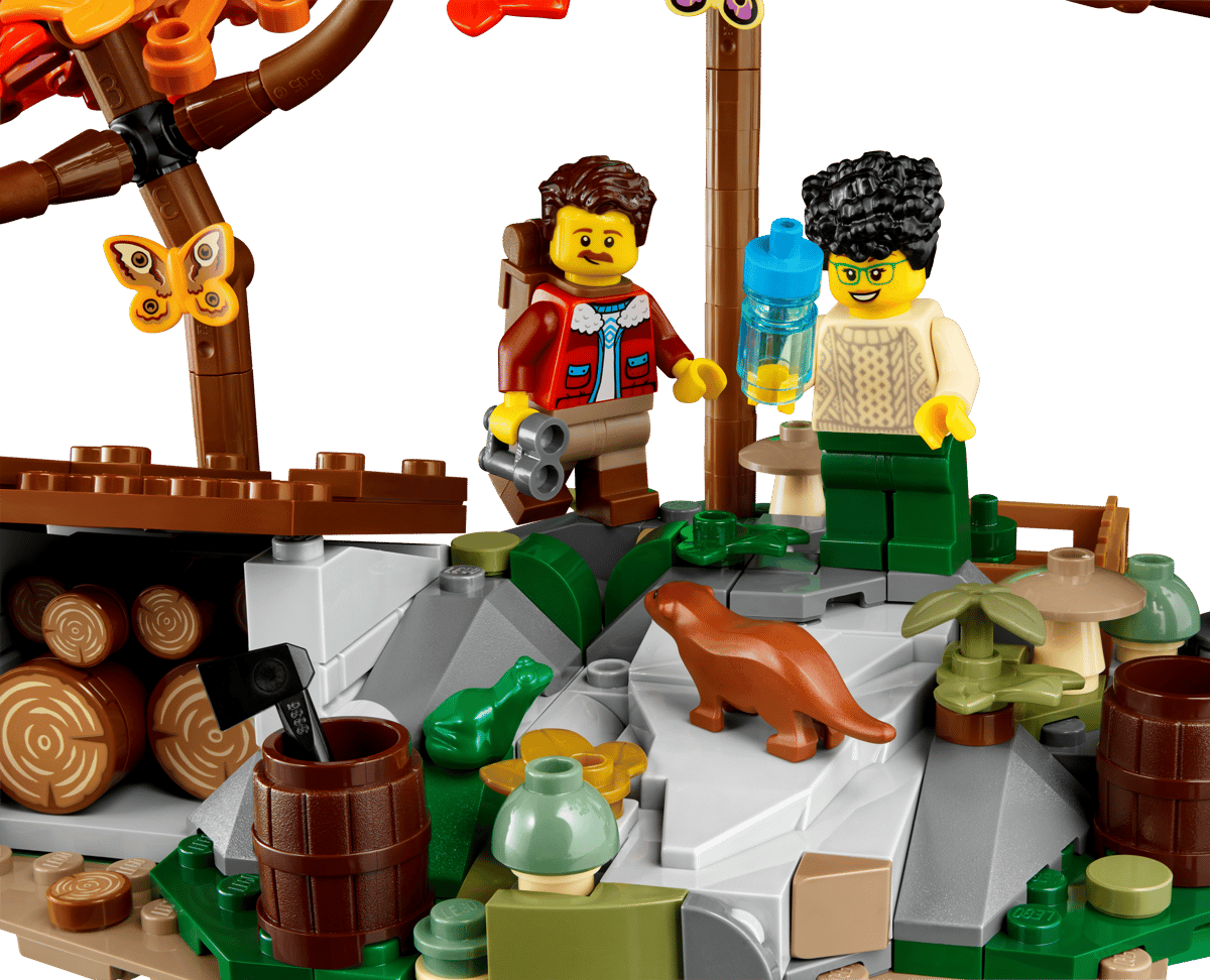LEGO Ideas A-Frame Boshut - 21338