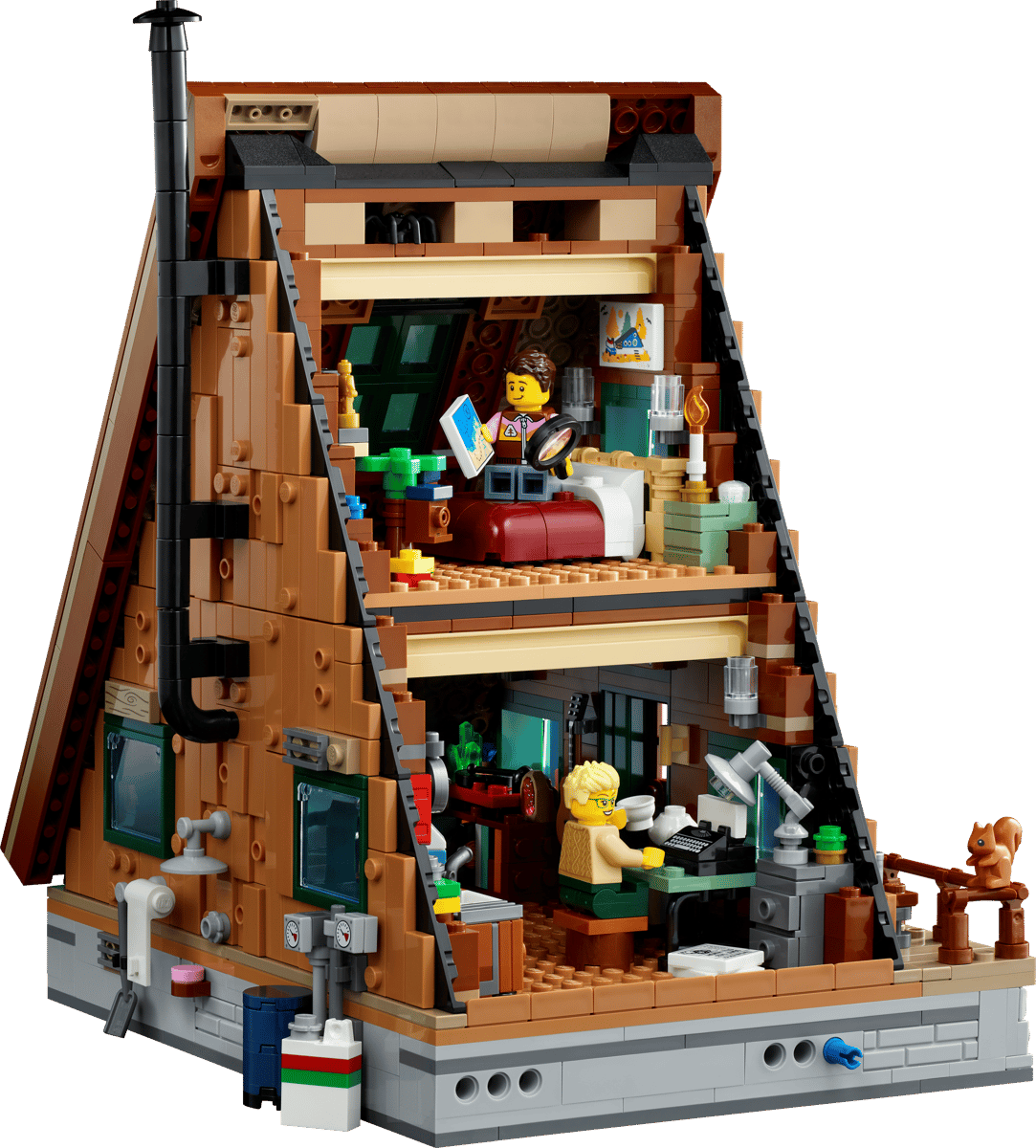 LEGO Ideas A-Frame Boshut - 21338
