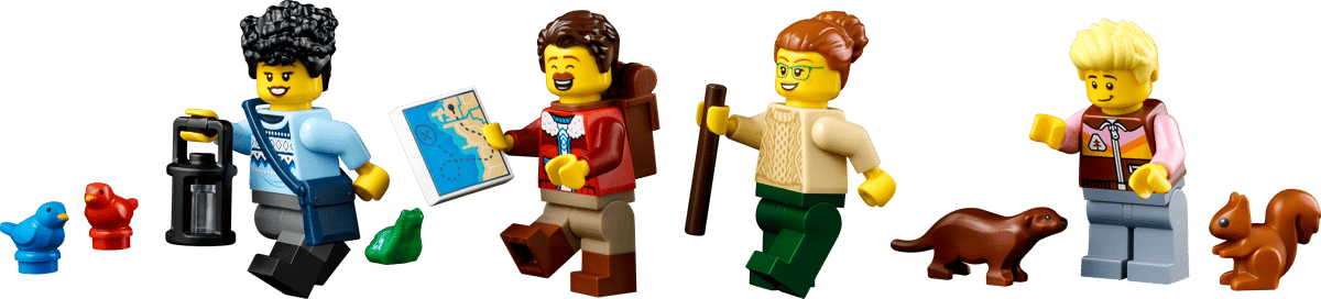 LEGO Ideas A-Frame Boshut - 21338