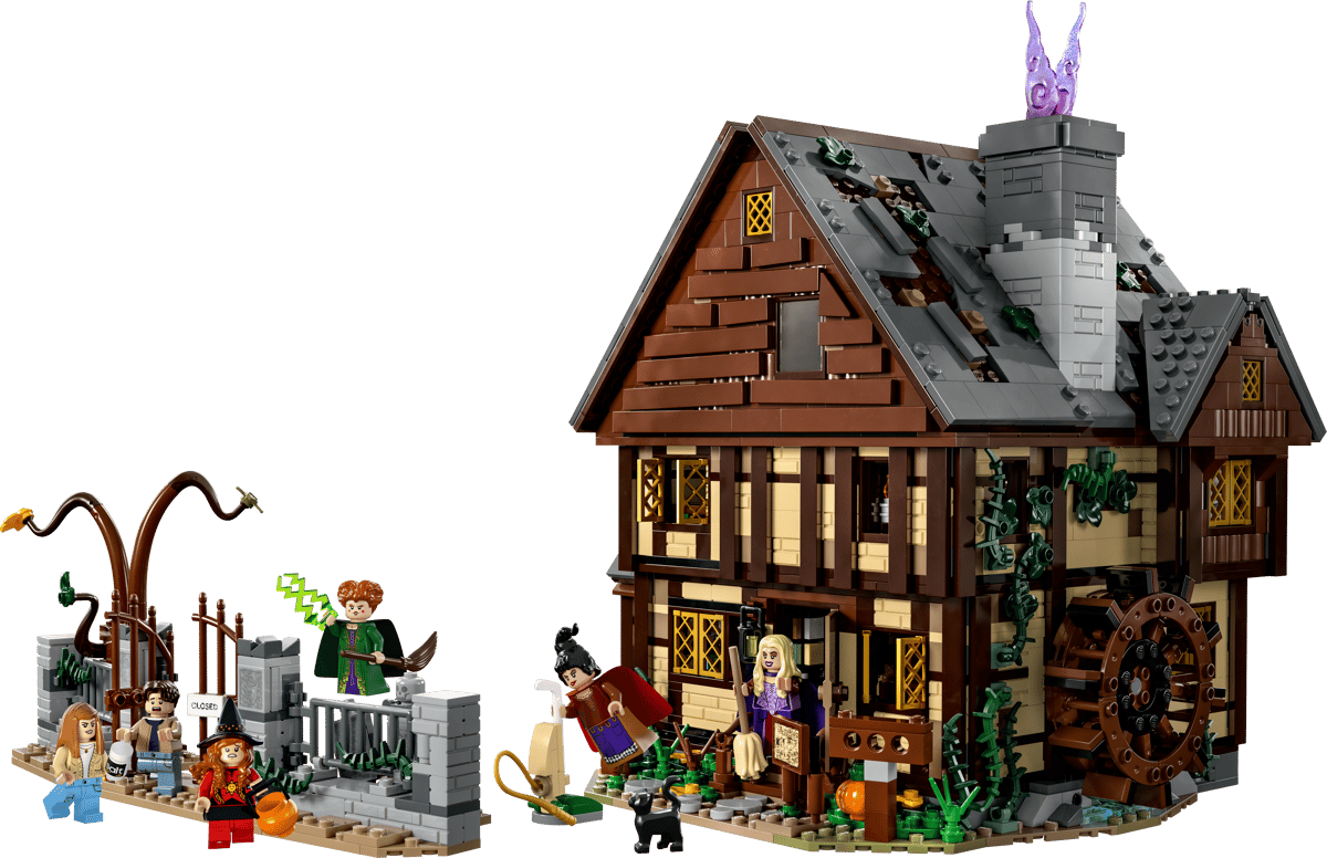 LEGO Ideas Disney Hocus Pocus: het huisje van de Sanderson-zussen - 21341