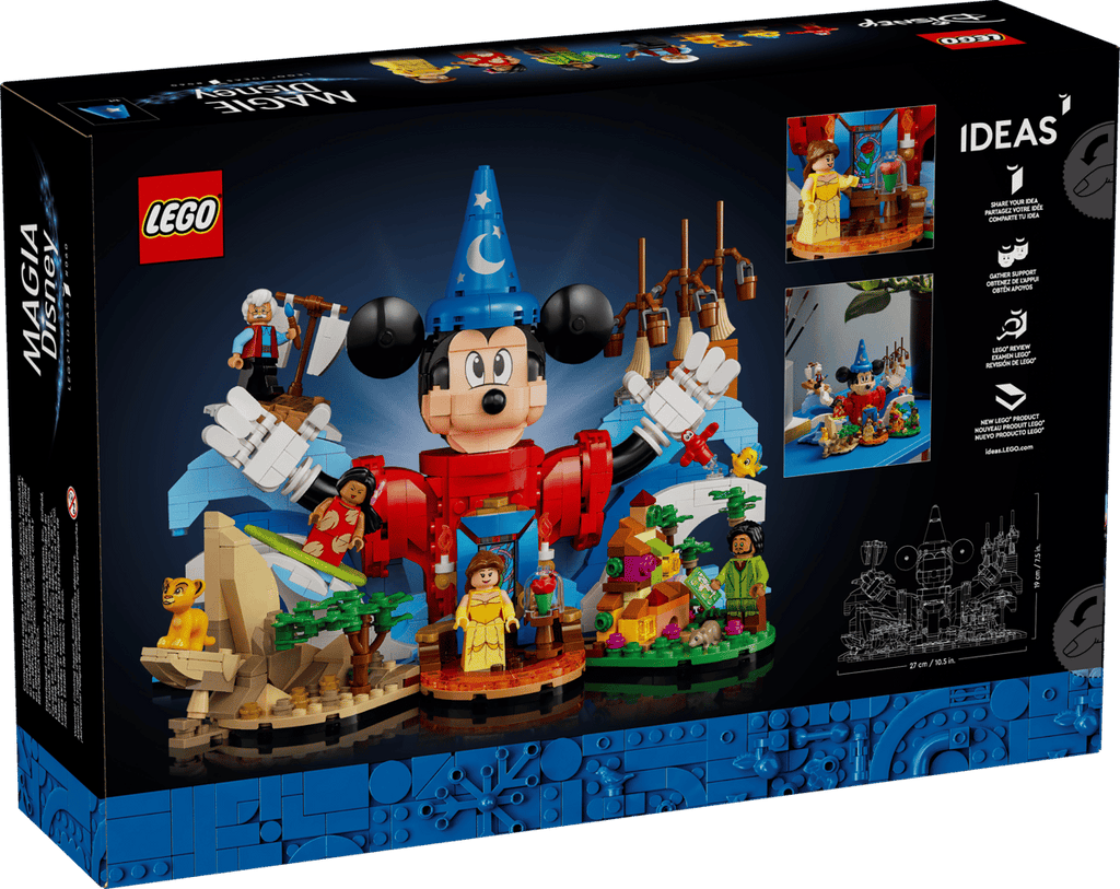 LEGO Ideas Disney Magie - 21352