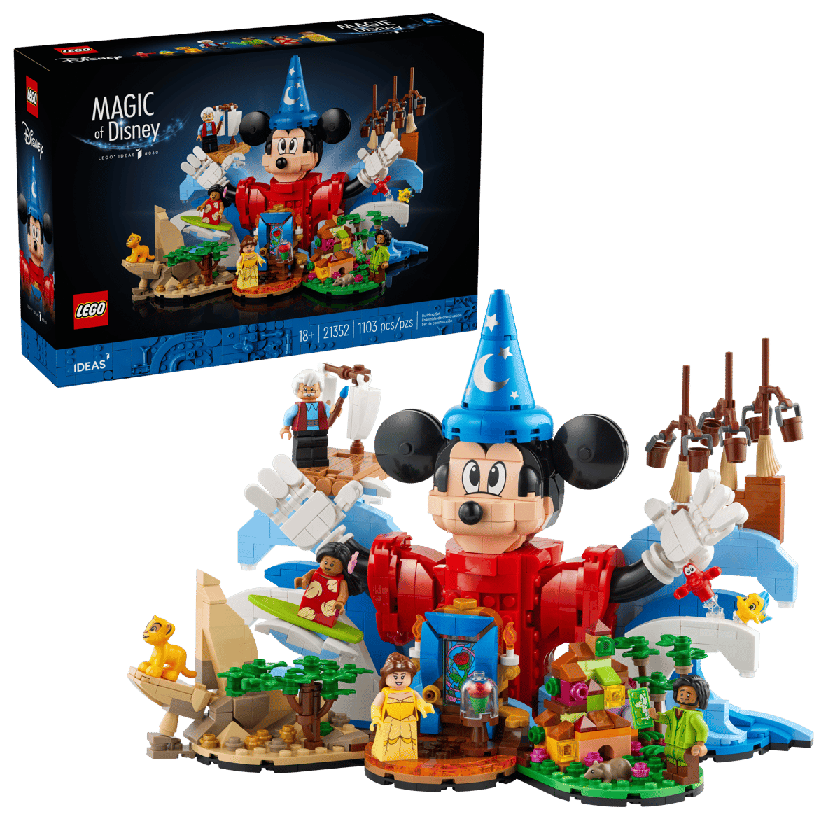 LEGO Ideas Disney Magie - 21352
