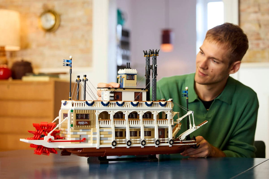 LEGO Ideas Stoomboot - 21356