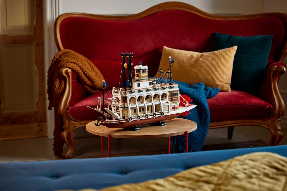 LEGO Ideas Stoomboot - 21356
