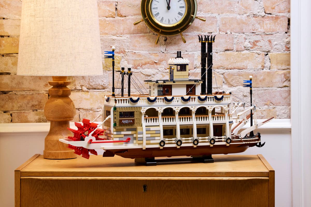 LEGO Ideas Stoomboot - 21356