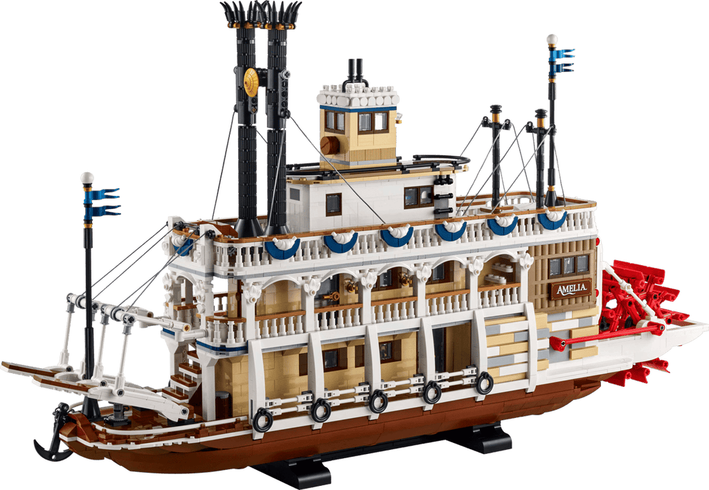 LEGO Ideas Stoomboot - 21356