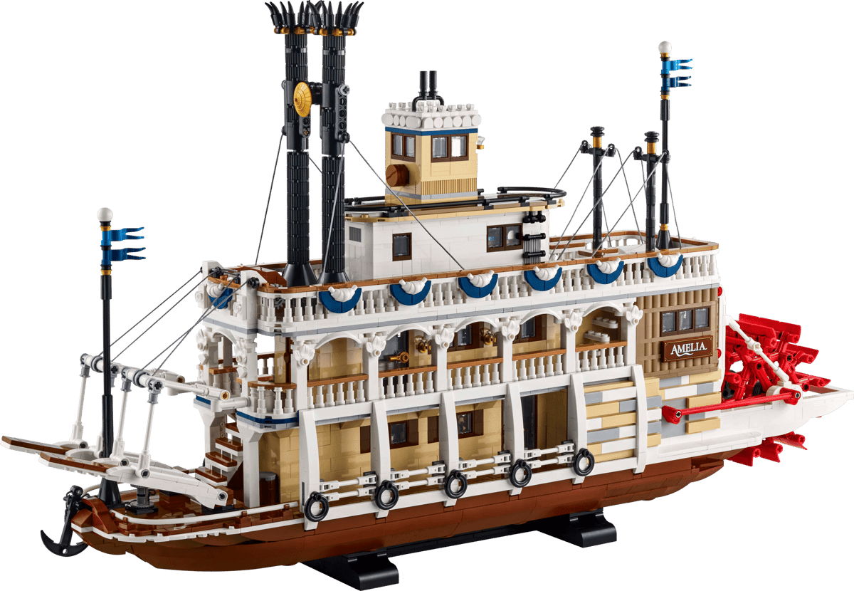 LEGO Ideas Stoomboot - 21356